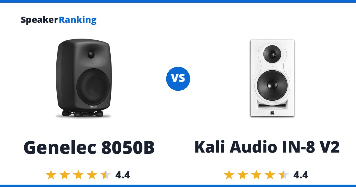 Genelec 8050B vs Kali Audio IN-8 V2
