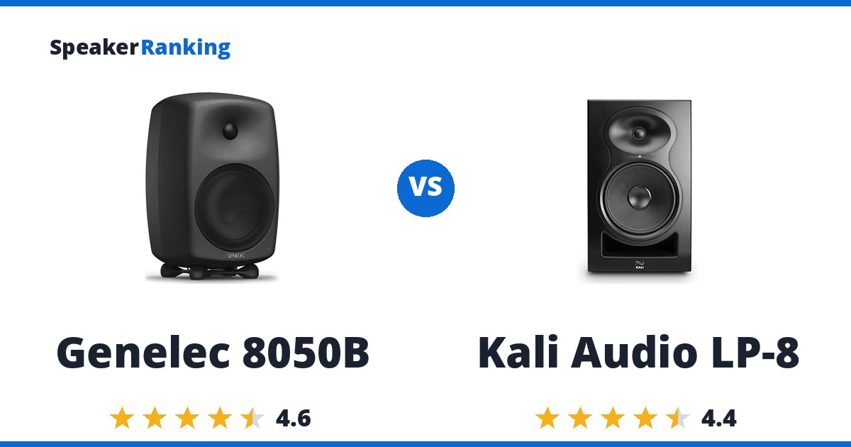 Genelec 8050B vs Kali Audio LP-8