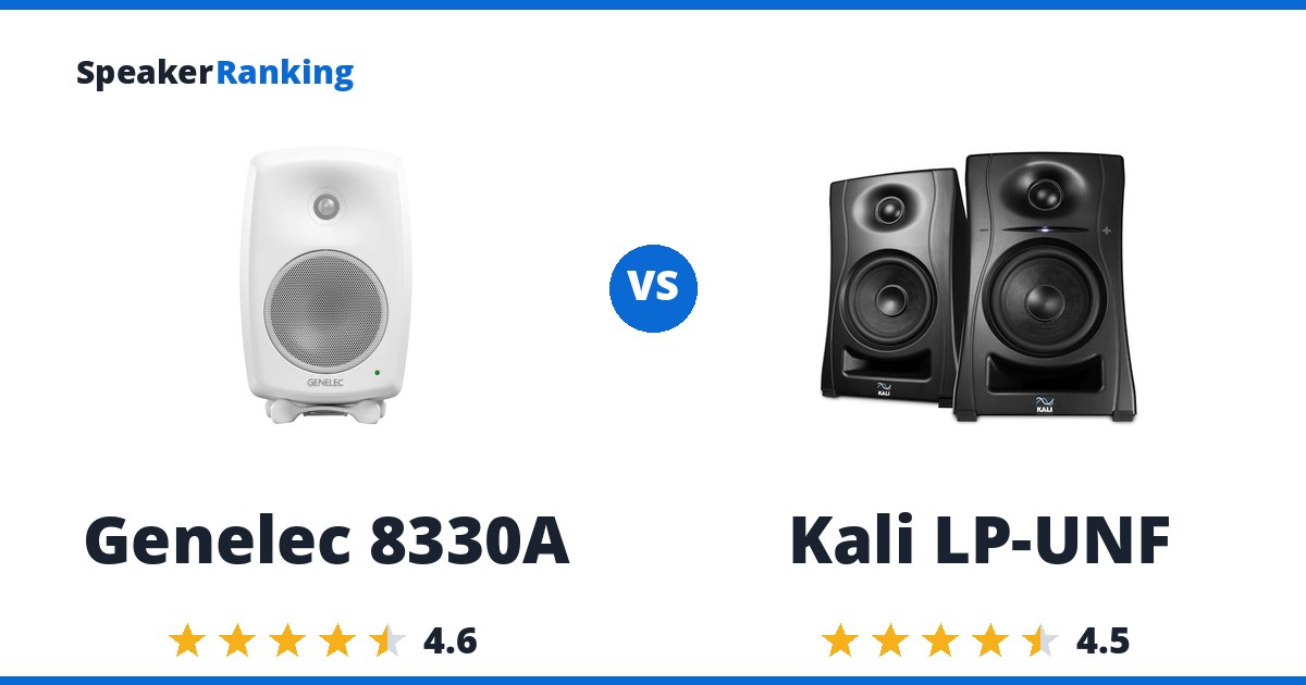 Genelec 8330A vs Kali LP-UNF
