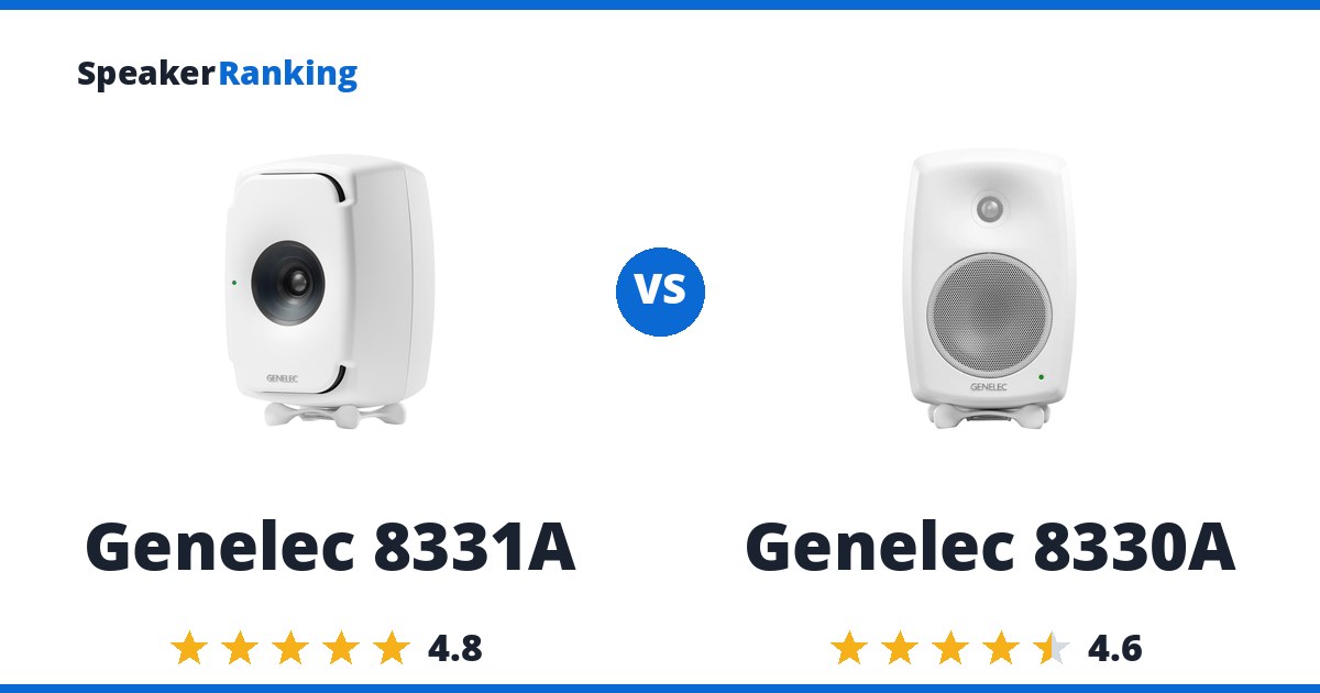 Genelec 8331A vs Genelec 8330A