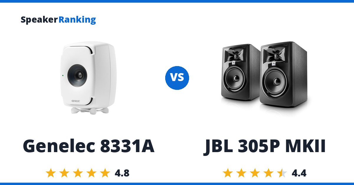 Genelec 8331A vs JBL 305P MKII