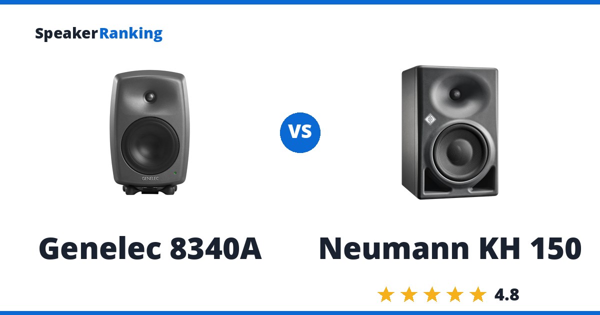 Genelec 8340A vs Neumann KH 150