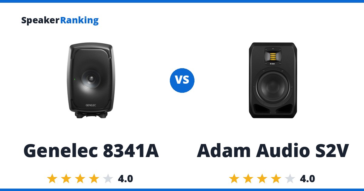 Genelec 8341A vs Adam Audio S2V