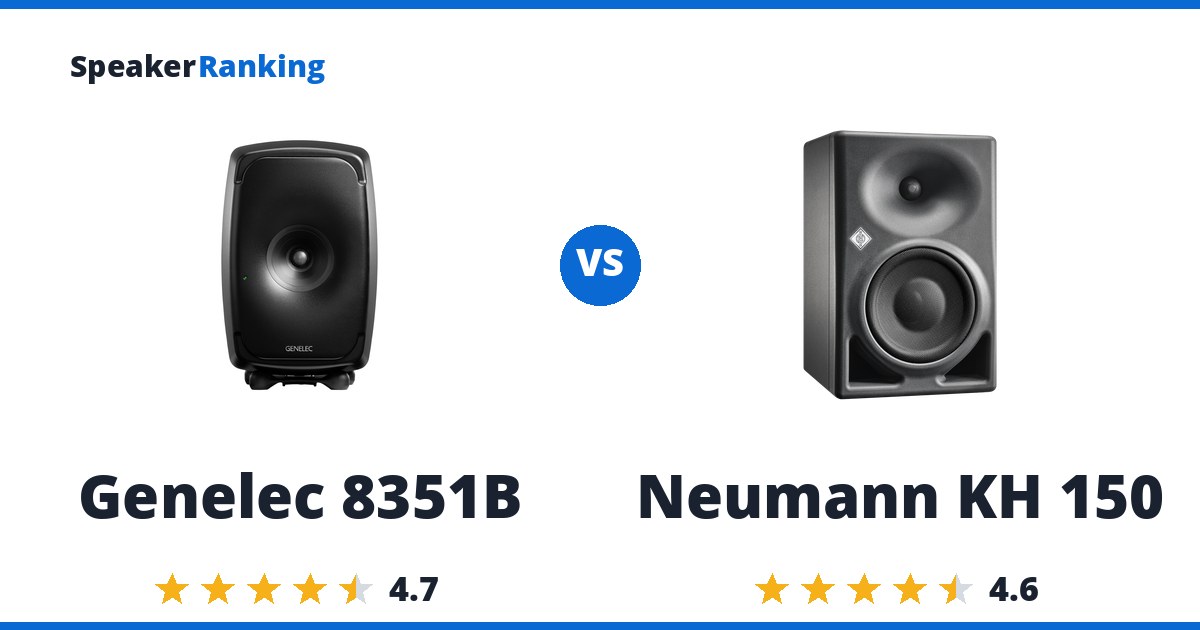 Genelec 8351B vs Neumann KH 150