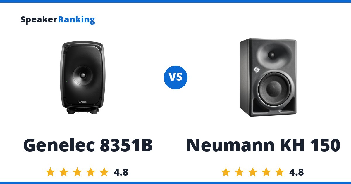 Genelec 8351B vs Neumann KH 150
