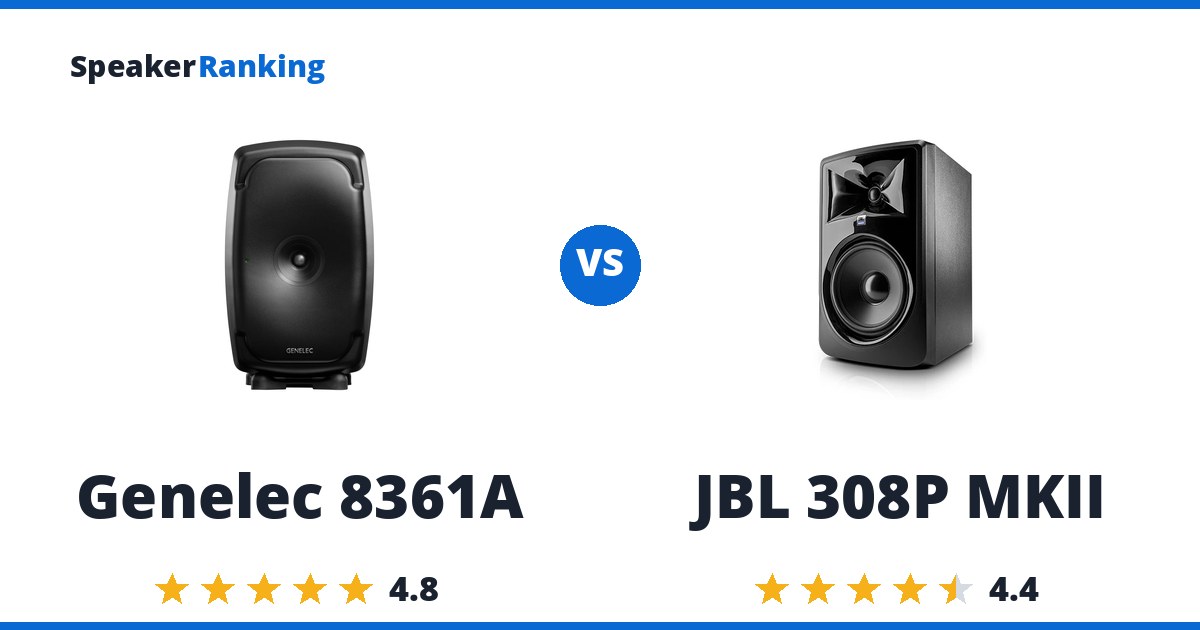 Genelec 8361A vs JBL 308P MKII