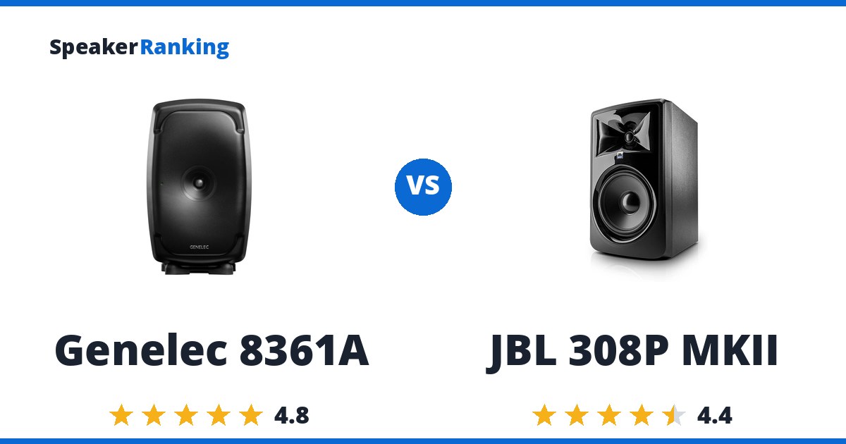 Genelec 8361A vs JBL 308P MKII