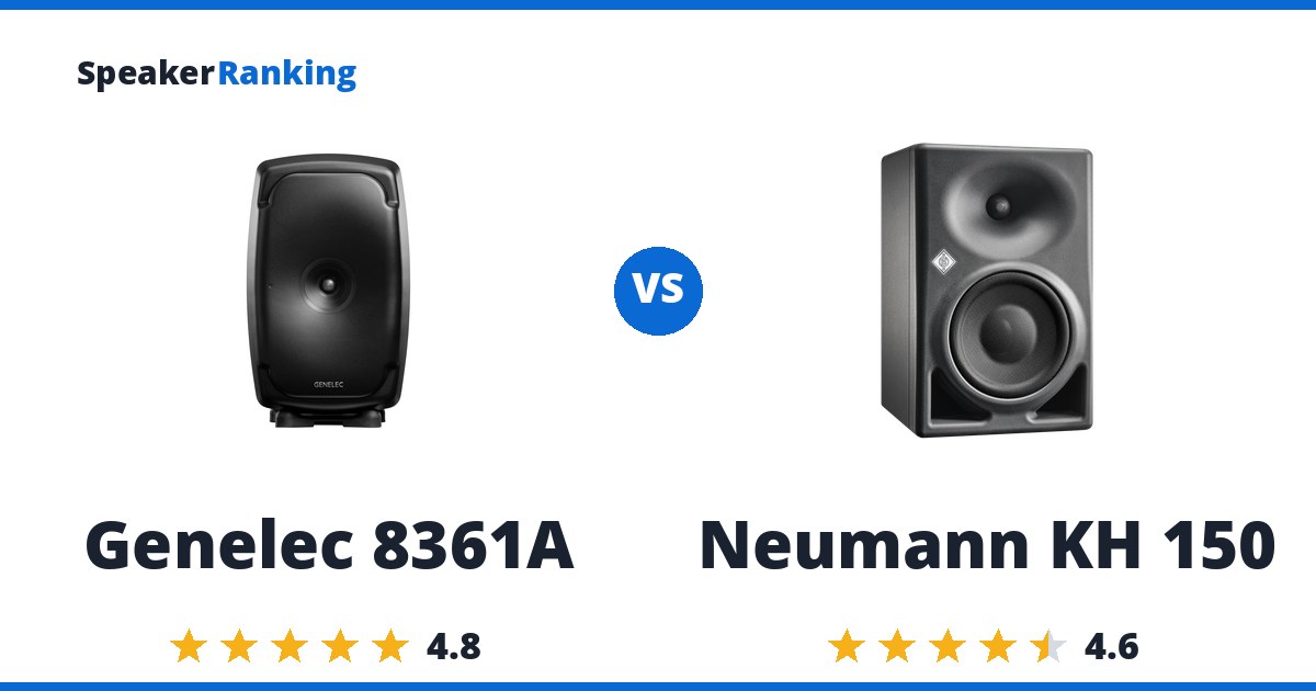 Genelec 8361A vs Neumann KH 150