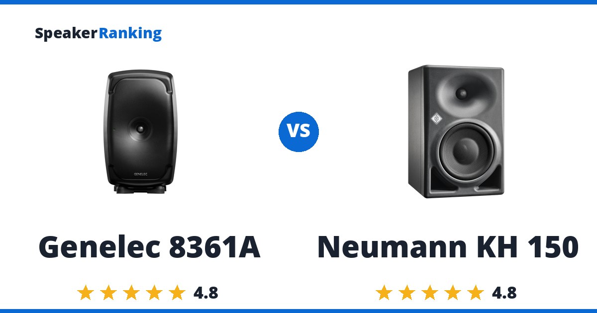 Genelec 8361A vs Neumann KH 150