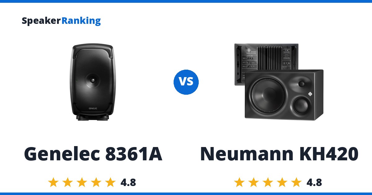 Genelec 8361A vs Neumann KH420