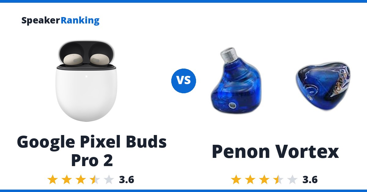 Google Pixel Buds Pro 2 vs Penon Vortex