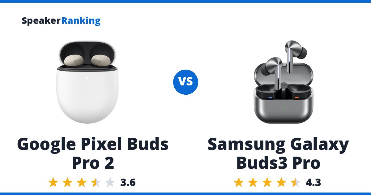 Google Pixel Buds Pro 2 vs Samsung Galaxy Buds3 Pro
