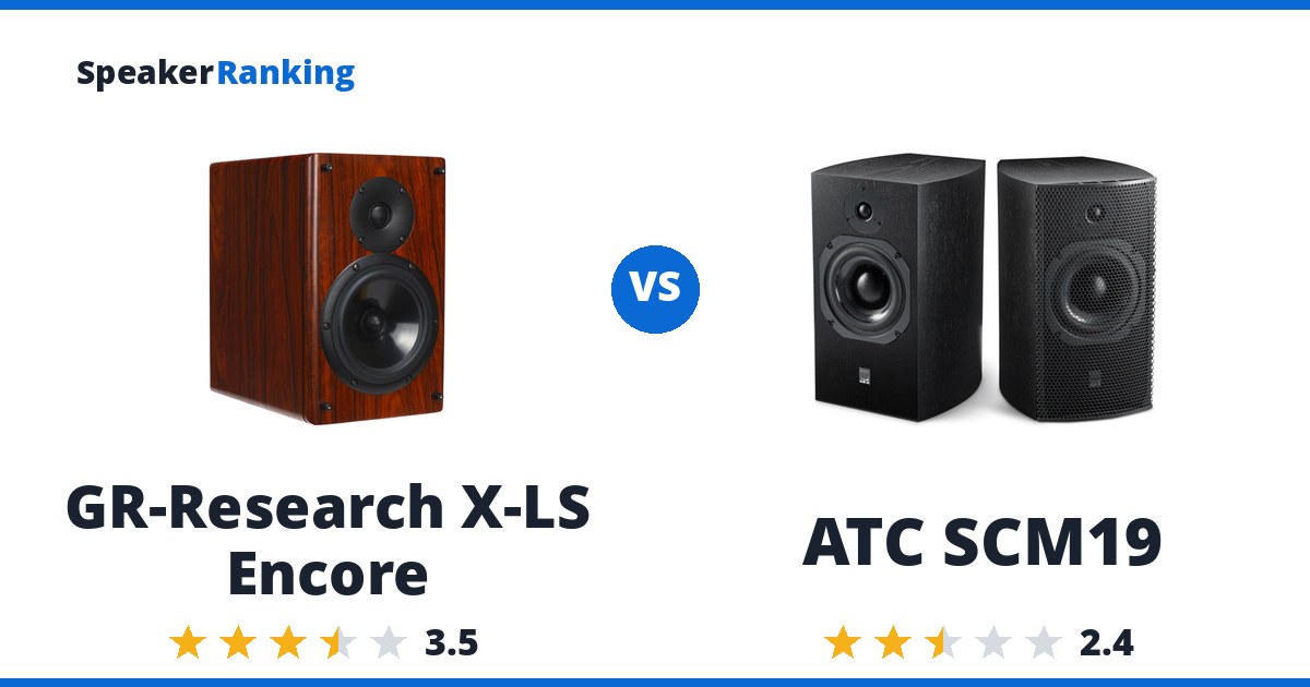 GR-Research X-LS Encore vs ATC SCM19
