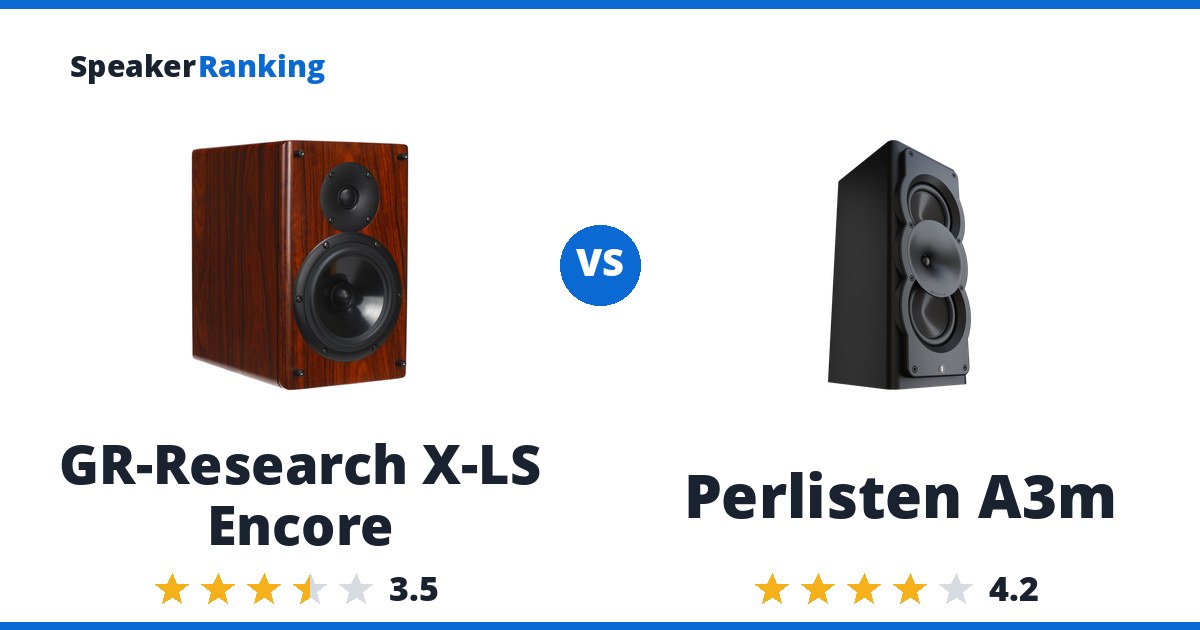 GR-Research X-LS Encore vs Perlisten A3m