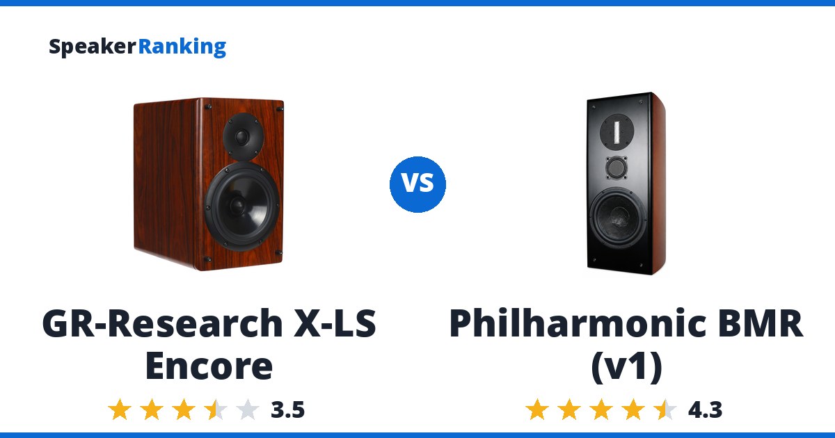 GR-Research X-LS Encore vs Philharmonic BMR (v1)