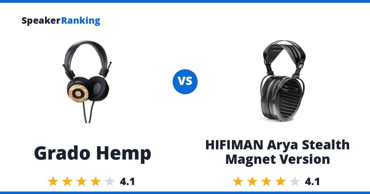 Grado Hemp vs HIFIMAN Arya Stealth Magnet Version