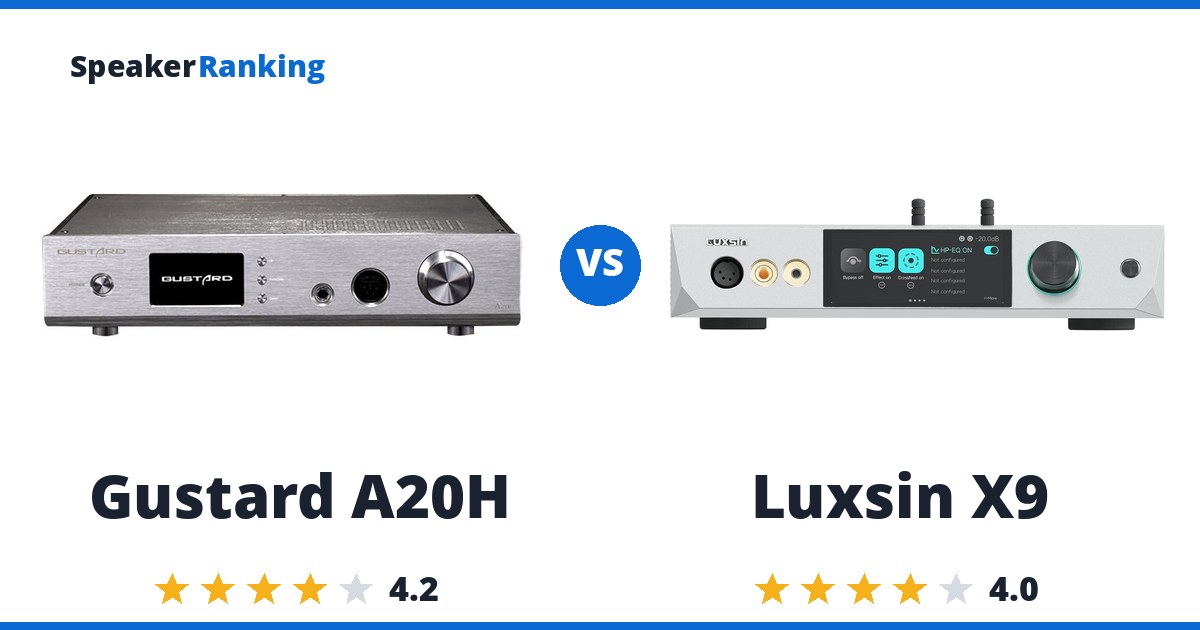 Gustard A20H vs Luxsin X9
