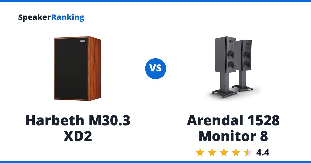 Harbeth M30.3 XD2 vs Arendal 1528 Monitor 8