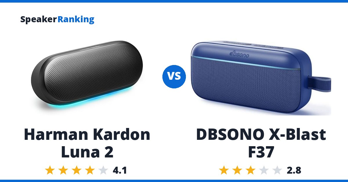 Harman Kardon Luna 2 vs DBSONO X-Blast F37