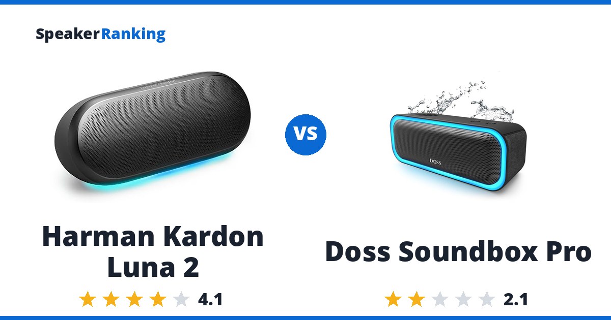 Harman Kardon Luna 2 vs Doss Soundbox Pro
