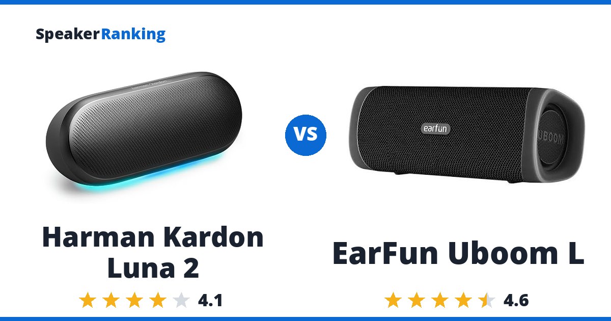 Harman Kardon Luna 2 vs EarFun Uboom L
