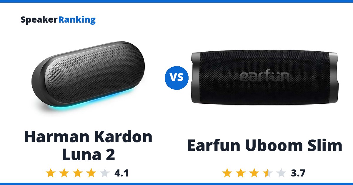 Harman Kardon Luna 2 vs Earfun Uboom Slim