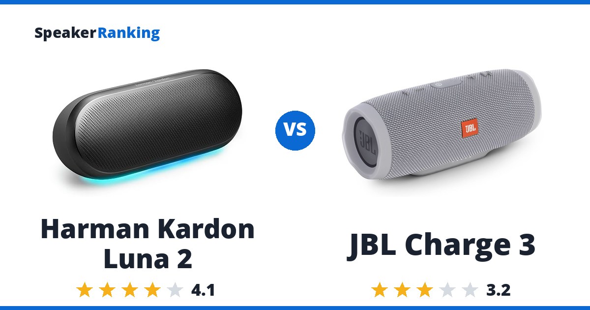 Harman Kardon Luna 2 vs JBL Charge 3