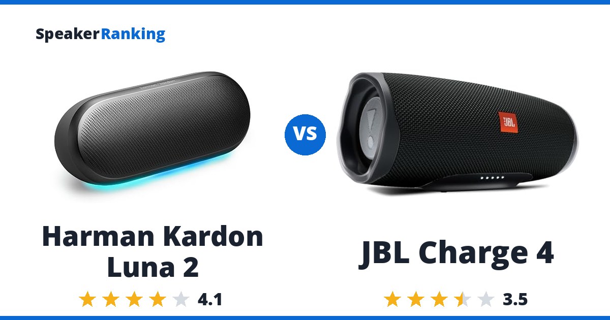 Harman Kardon Luna 2 vs JBL Charge 4