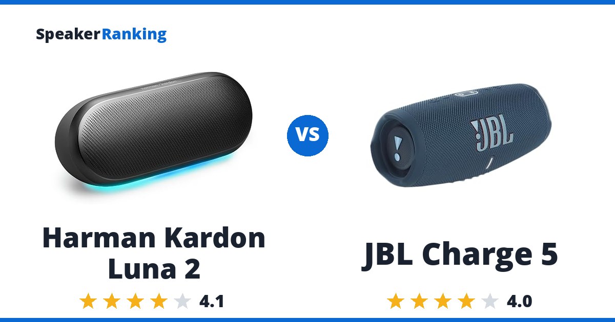 Harman Kardon Luna 2 vs JBL Charge 5