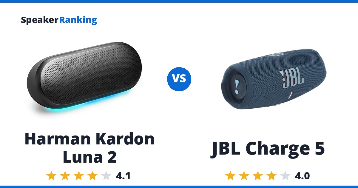 Harman Kardon Luna 2 vs JBL Charge 5