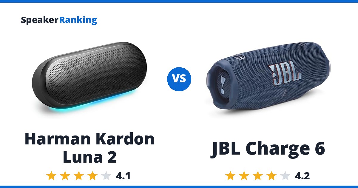 Harman Kardon Luna 2 vs JBL Charge 6
