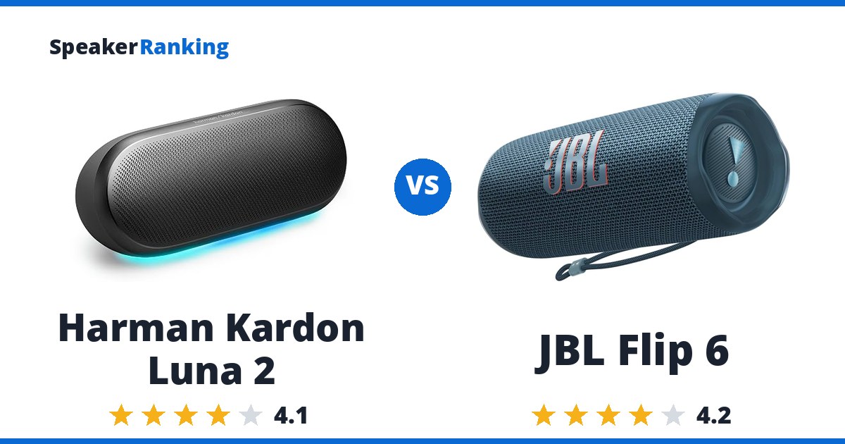 Harman Kardon Luna 2 vs JBL Flip 6