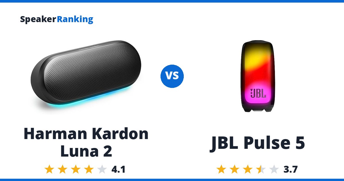 Harman Kardon Luna 2 vs JBL Pulse 5