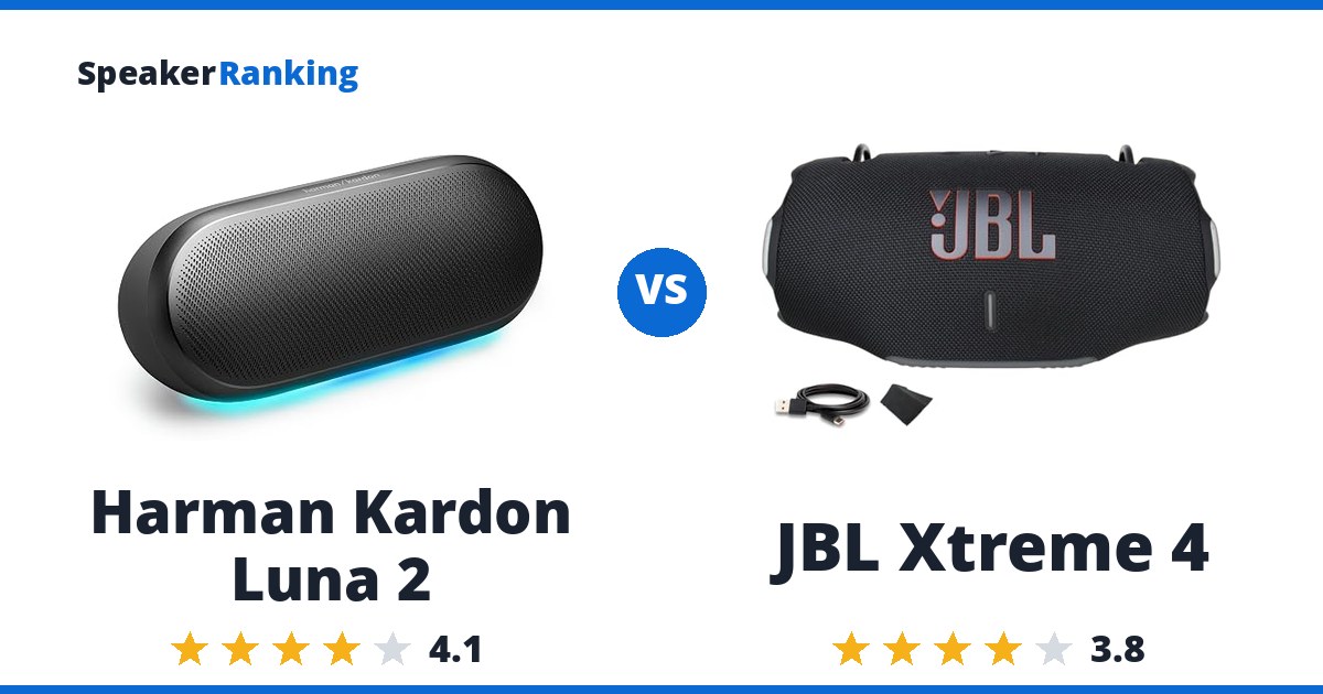 Harman Kardon Luna 2 vs JBL Xtreme 4
