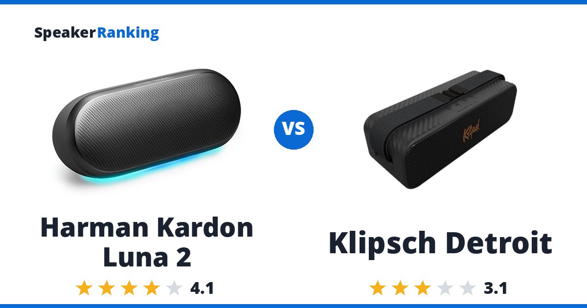 Harman Kardon Luna 2 vs Klipsch Detroit