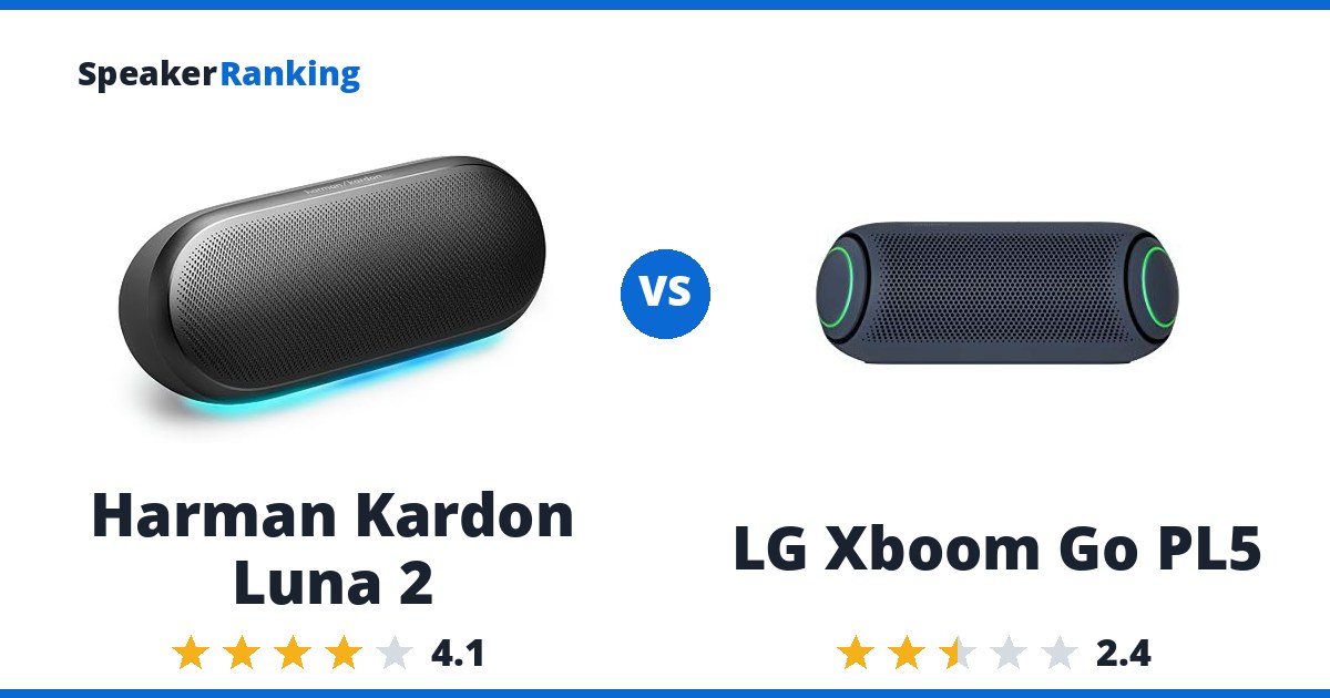 Harman Kardon Luna 2 vs LG Xboom Go PL5