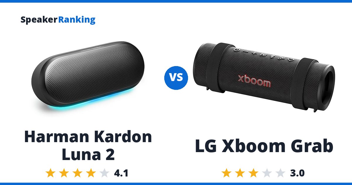 Harman Kardon Luna 2 vs LG Xboom Grab
