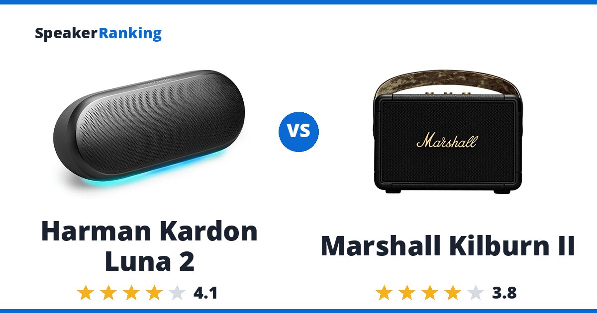 Harman Kardon Luna 2 vs Marshall Kilburn II