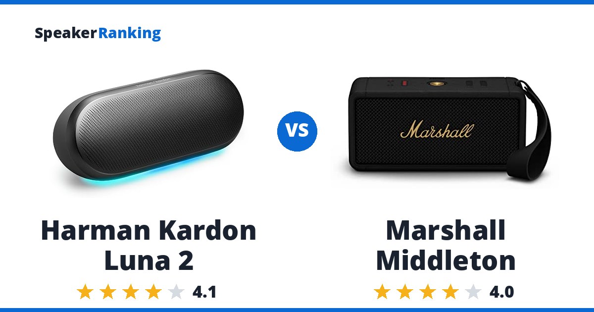 Harman Kardon Luna 2 vs Marshall Middleton