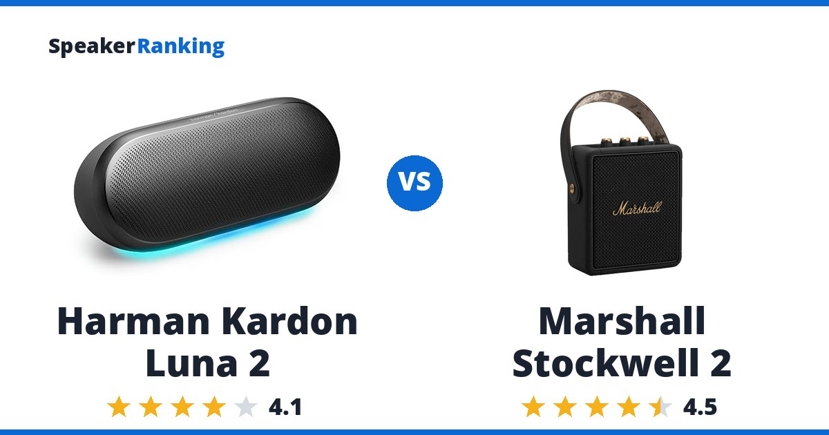 Harman Kardon Luna 2 vs Marshall Stockwell 2