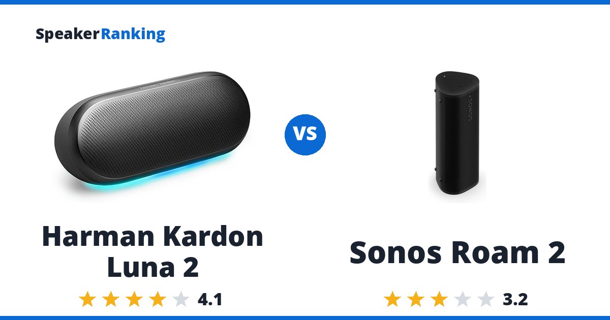 Harman Kardon Luna 2 vs Sonos Roam 2