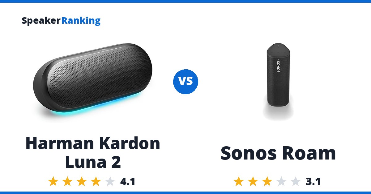 Harman Kardon Luna 2 vs Sonos Roam