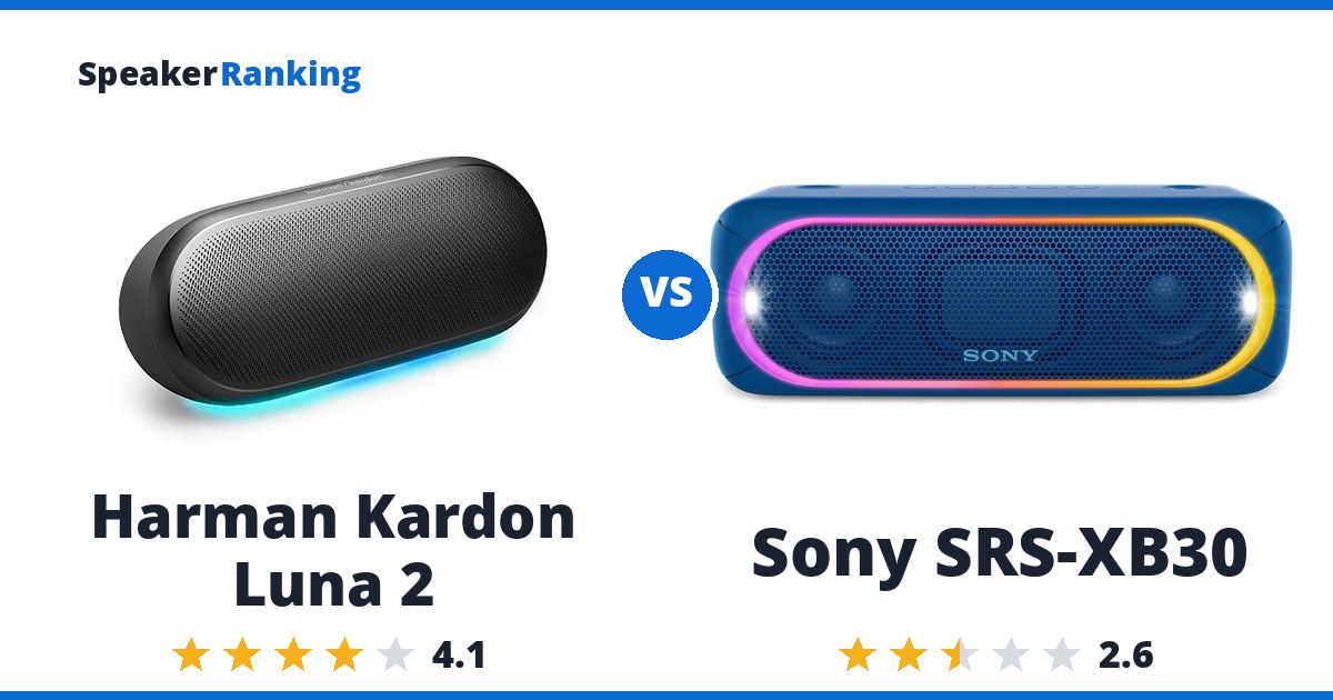Harman Kardon Luna 2 vs Sony SRS-XB30