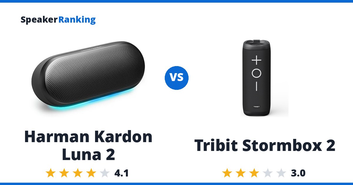 Harman Kardon Luna 2 vs Tribit Stormbox 2