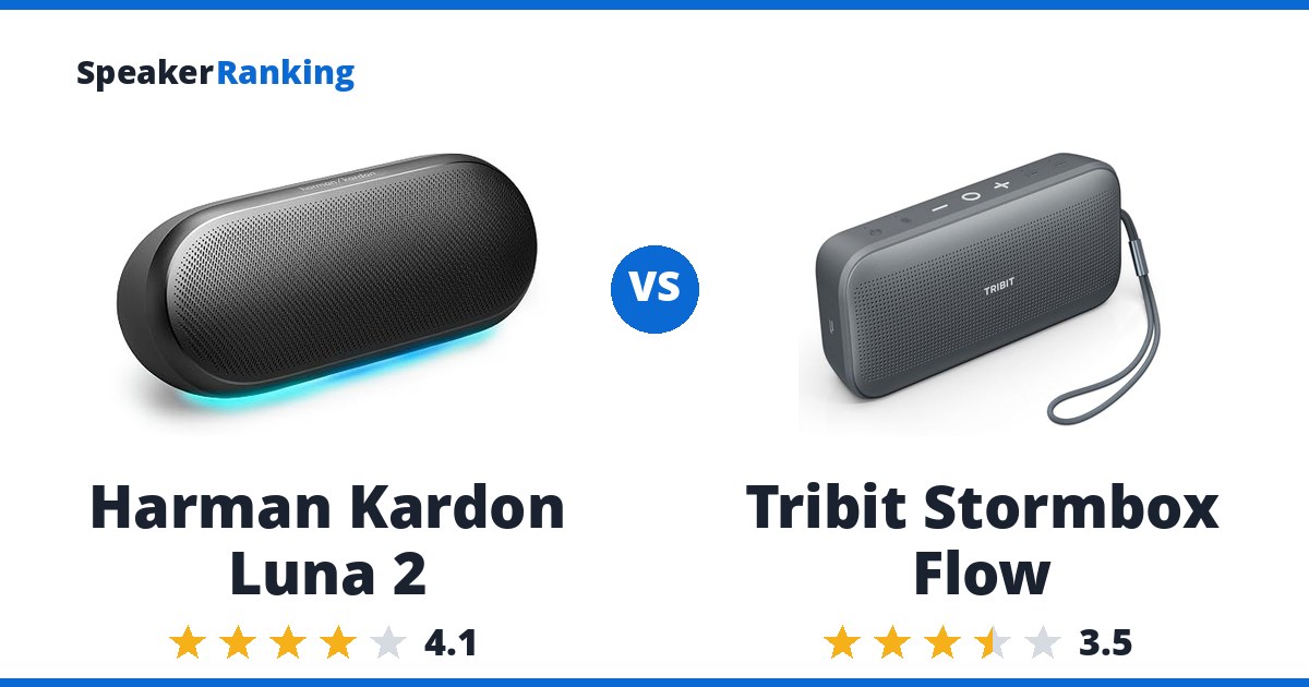 Harman Kardon Luna 2 vs Tribit Stormbox Flow