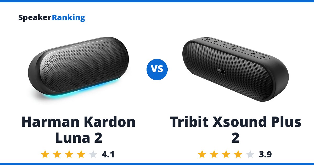 Harman Kardon Luna 2 vs Tribit Xsound Plus 2