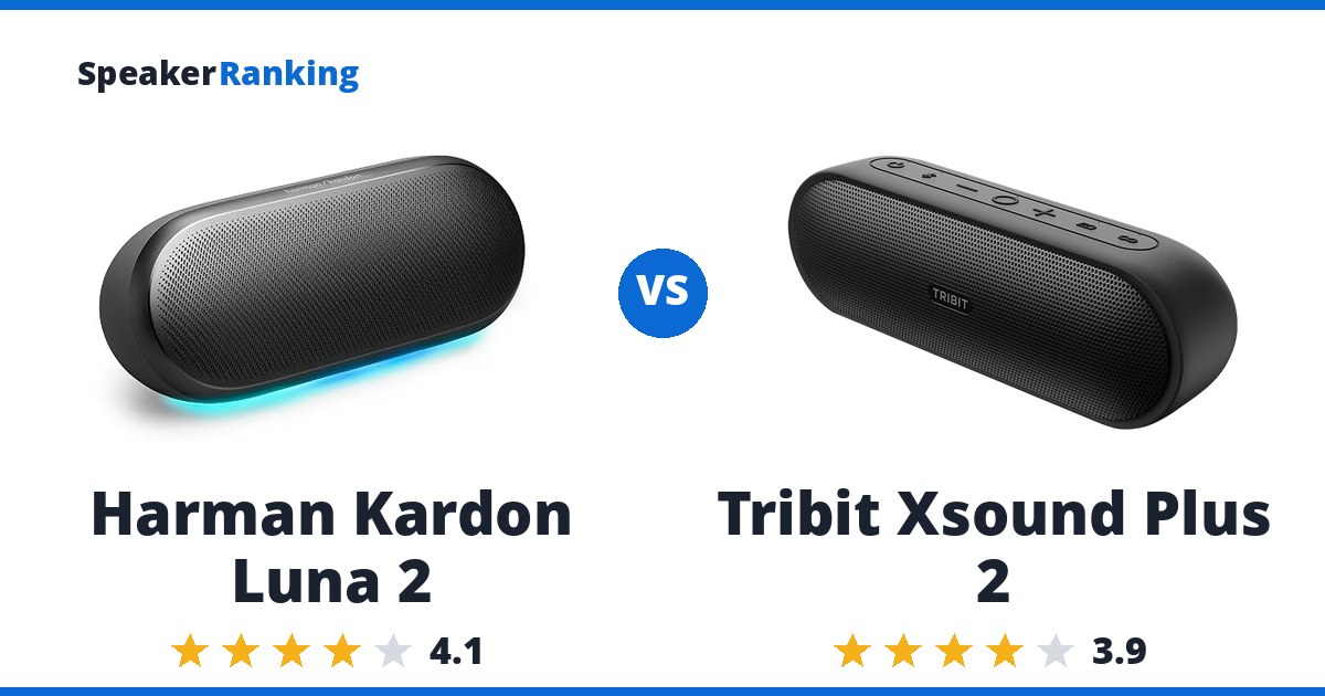 Harman Kardon Luna 2 vs Tribit Xsound Plus 2