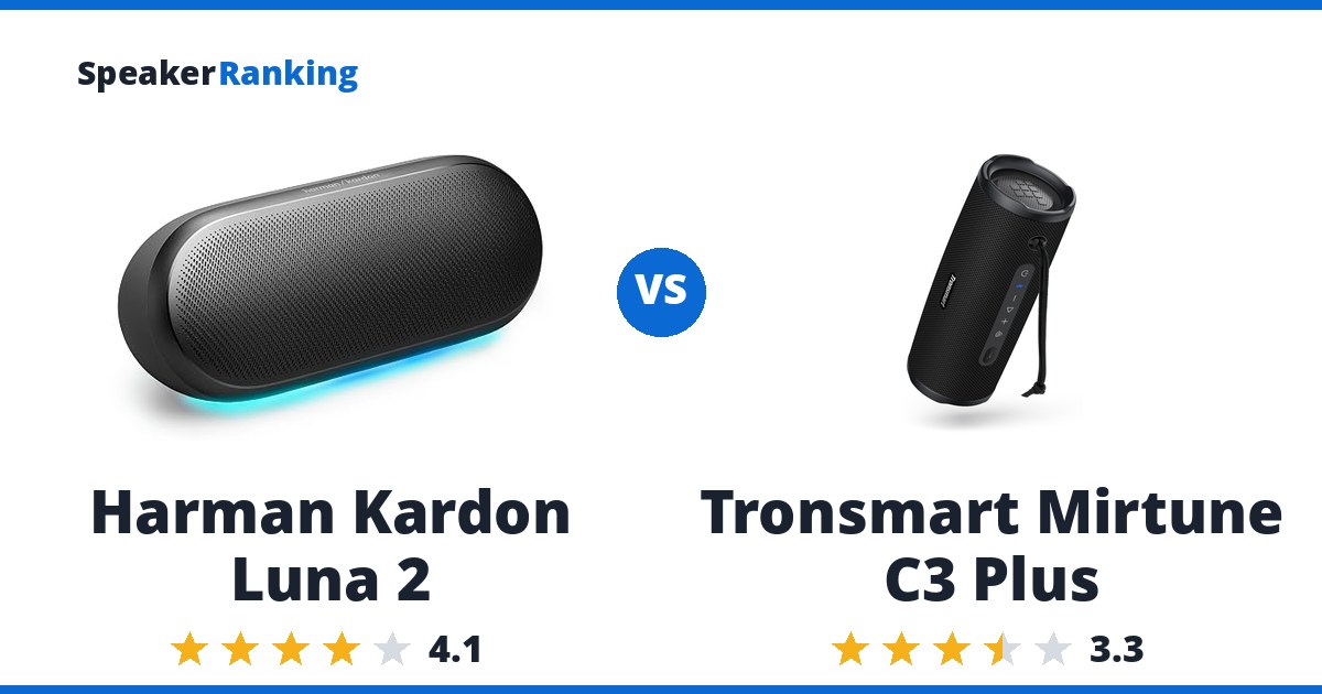 Harman Kardon Luna 2 vs Tronsmart Mirtune C3 Plus