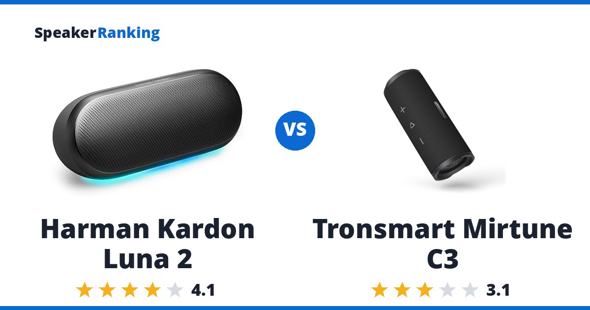 Harman Kardon Luna 2 vs Tronsmart Mirtune C3