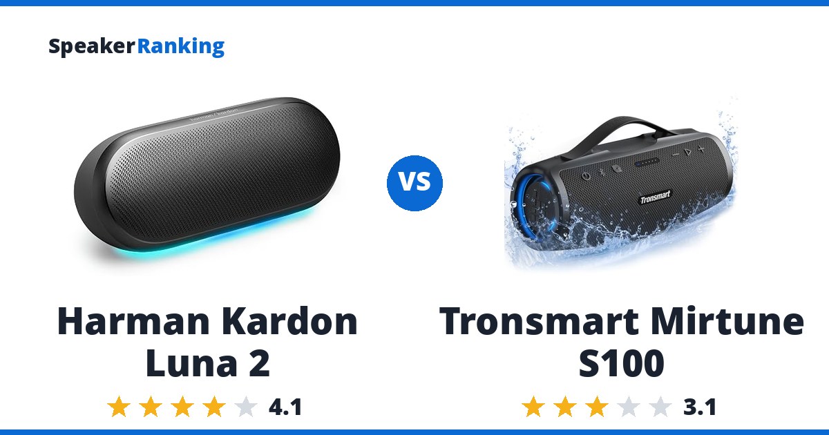 Harman Kardon Luna 2 vs Tronsmart Mirtune S100